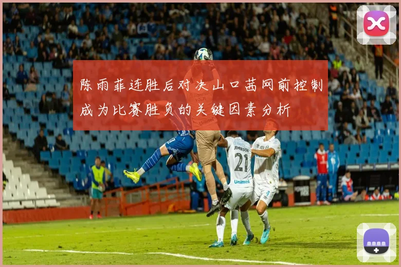 陈雨菲连胜后对决山口茜网前控制成为比赛胜负的关键因素分析