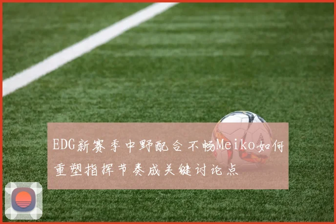 EDG新赛季中野配合不畅Meiko如何重塑指挥节奏成关键讨论点